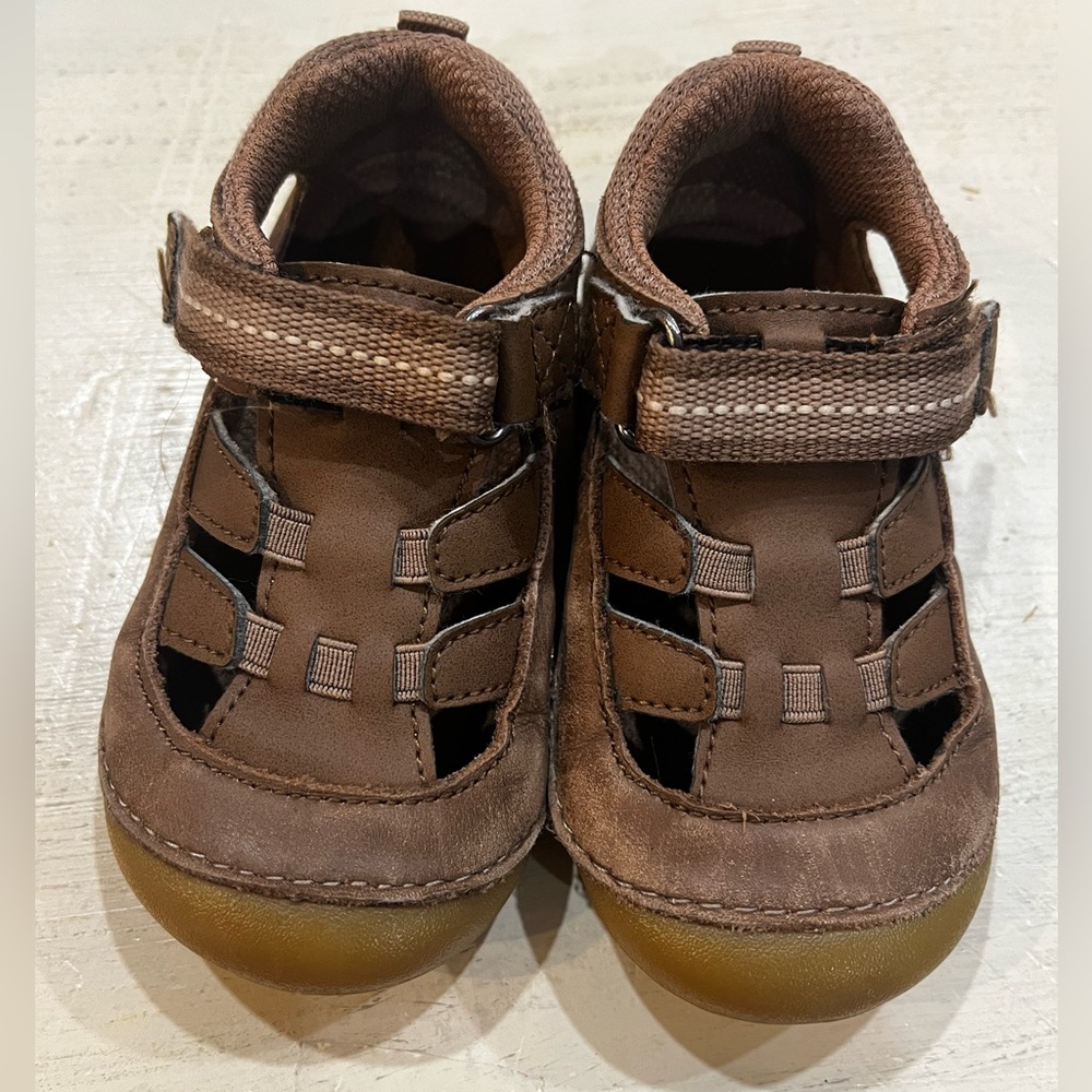 Brown Stride Rite Sandals